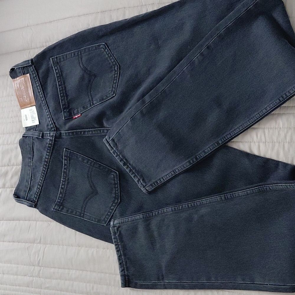 Levi's 80s Mom Jeans Stonewash Sz 2 Nwt - Picture 4 of 10